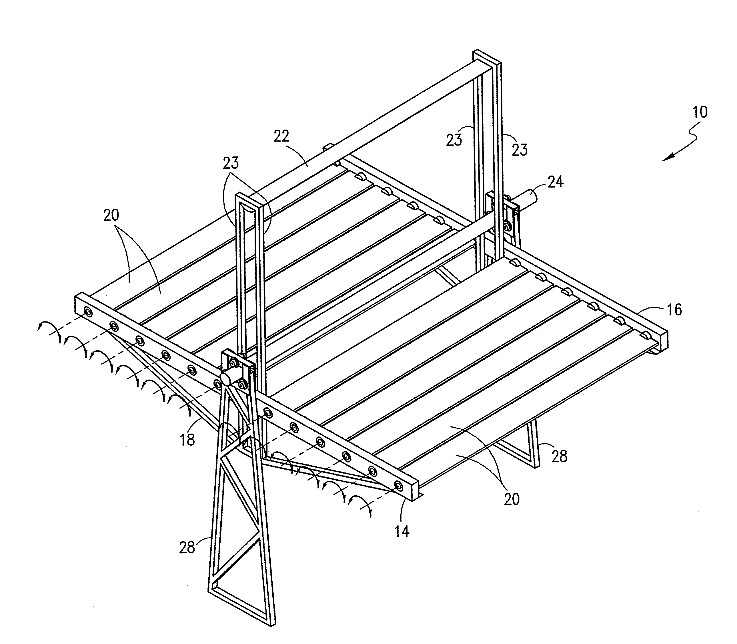 Modular fresnel solar energy collection system