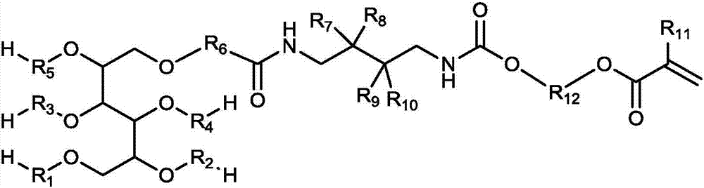 Macromonomer with multi-alkyl structure, preparation method and method for preparing polymer polyhydric alcohols by using macromonomer