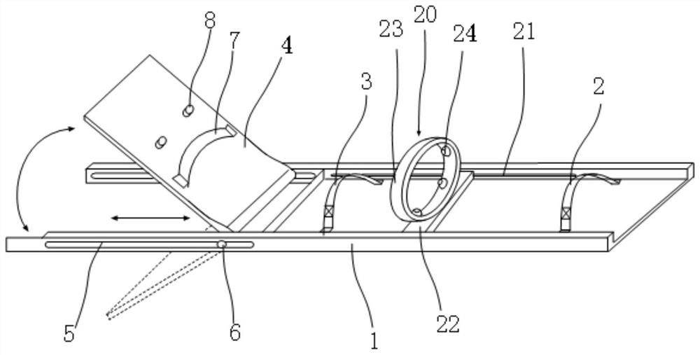 Integrated gypsum fixing equipment with auxiliary fracture reduction function