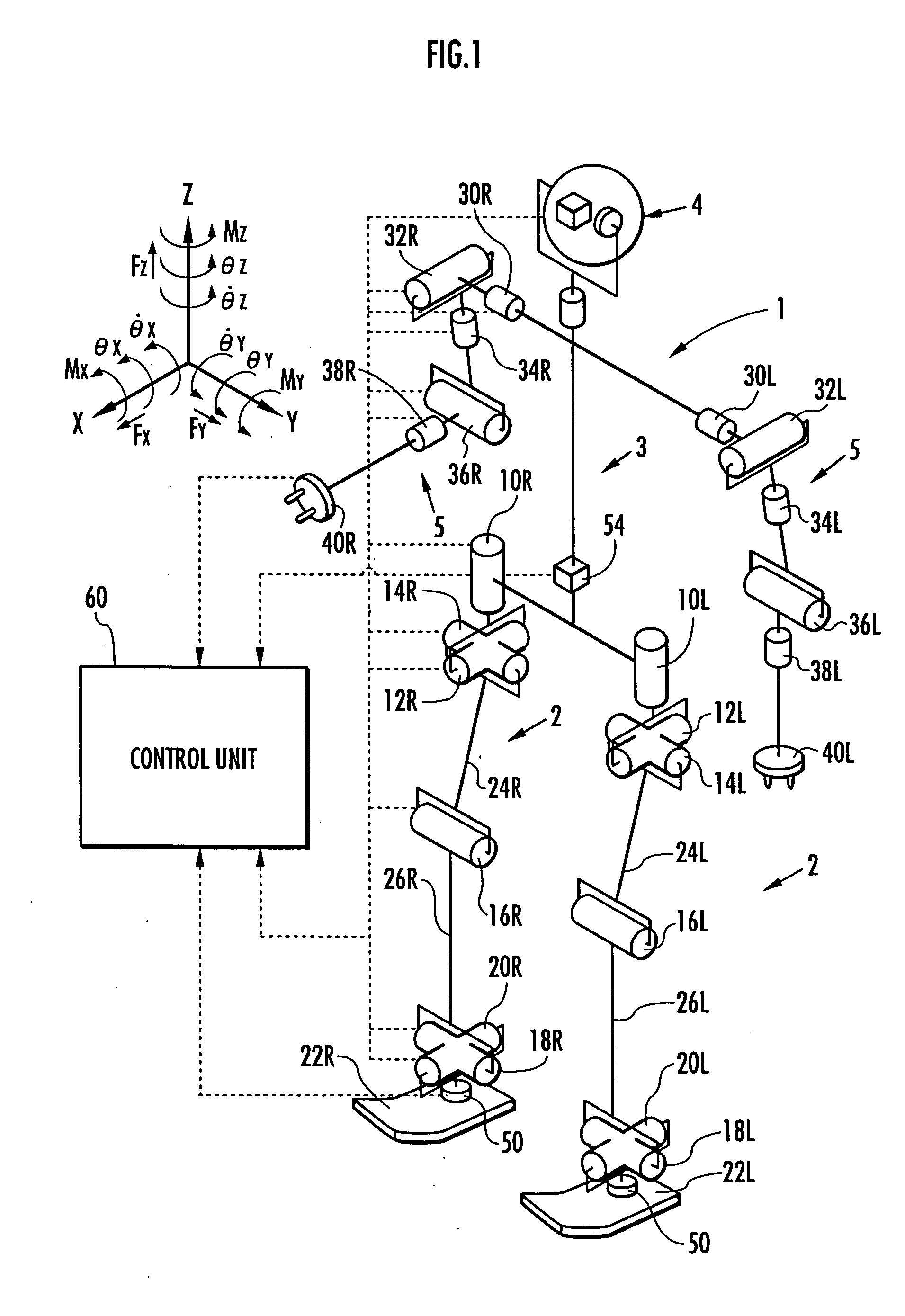 Gait generating device of legged mobile robot and legged mobile robot controller