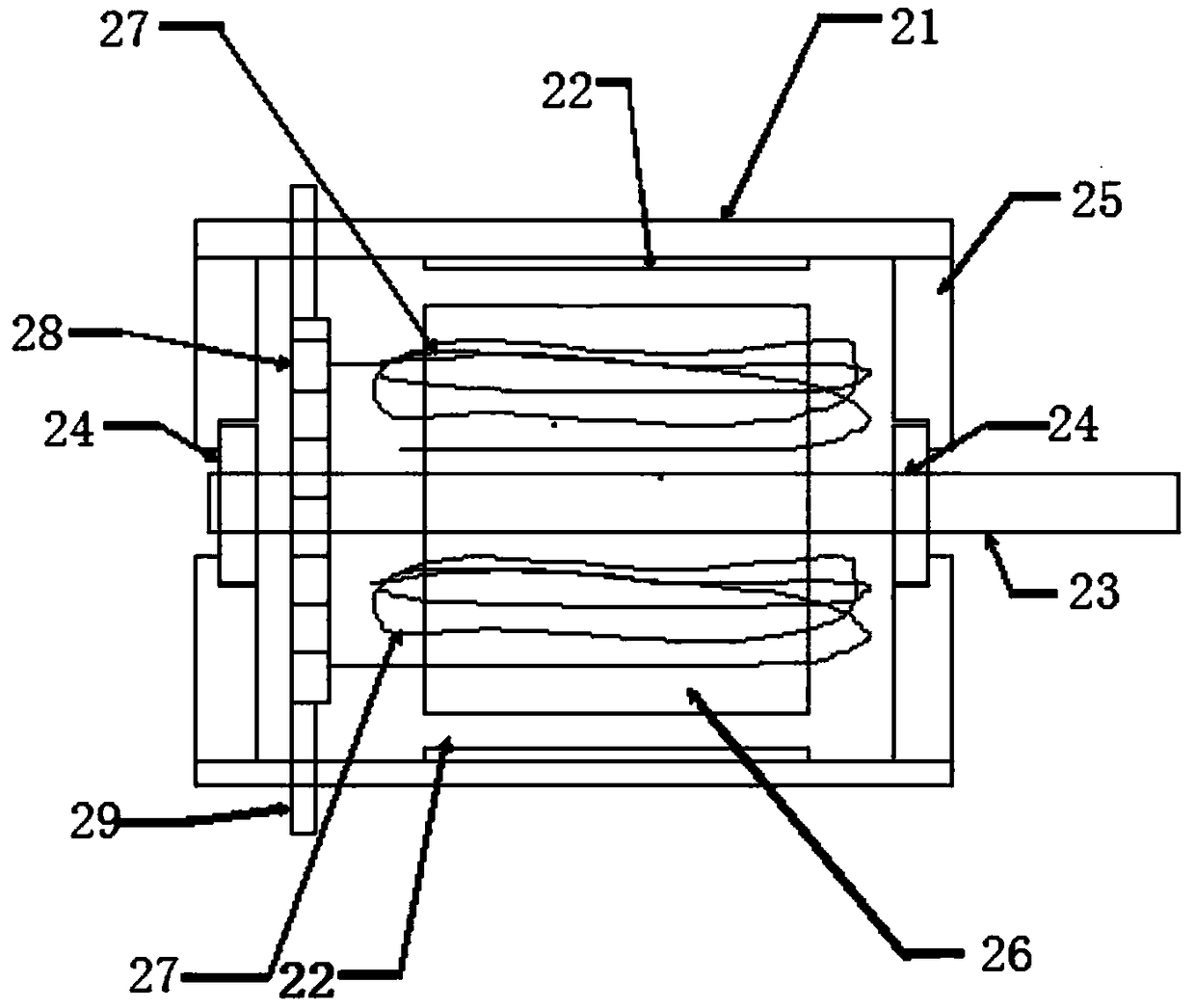 DC brushless coreless motor