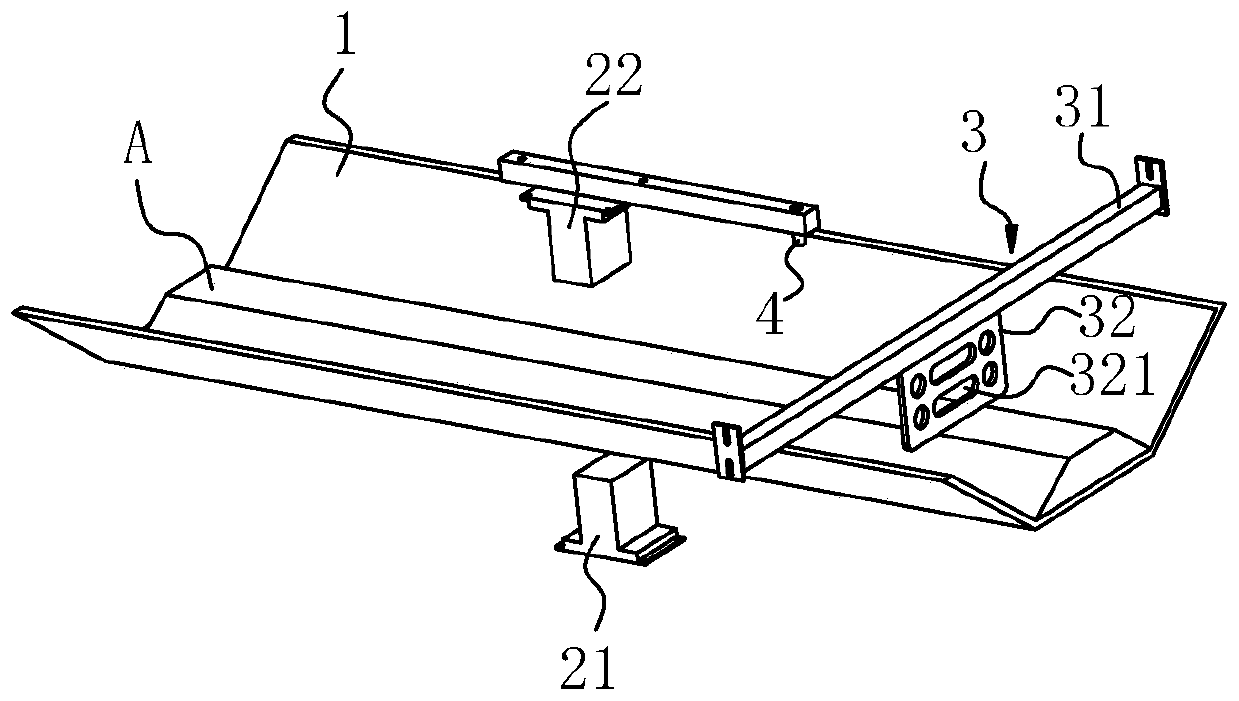 Material online moisture measuring device and measuring method thereof