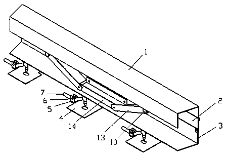 Thickness adjustable side formwork for pavement paving