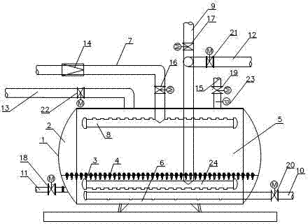 Novel filter tank