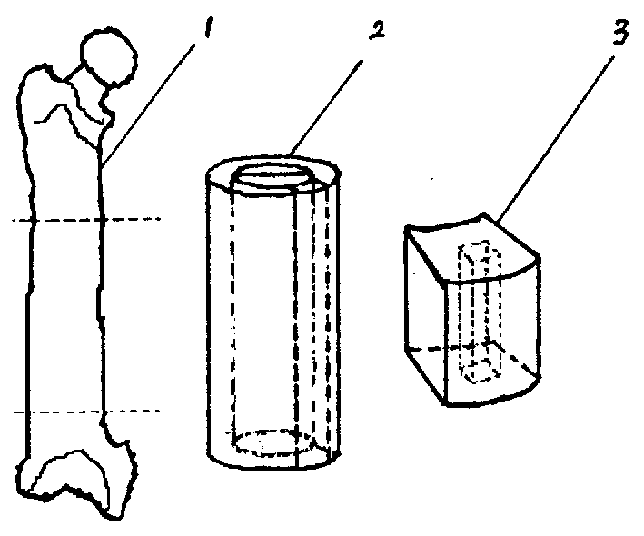 Preparing method for heteroossein base materials