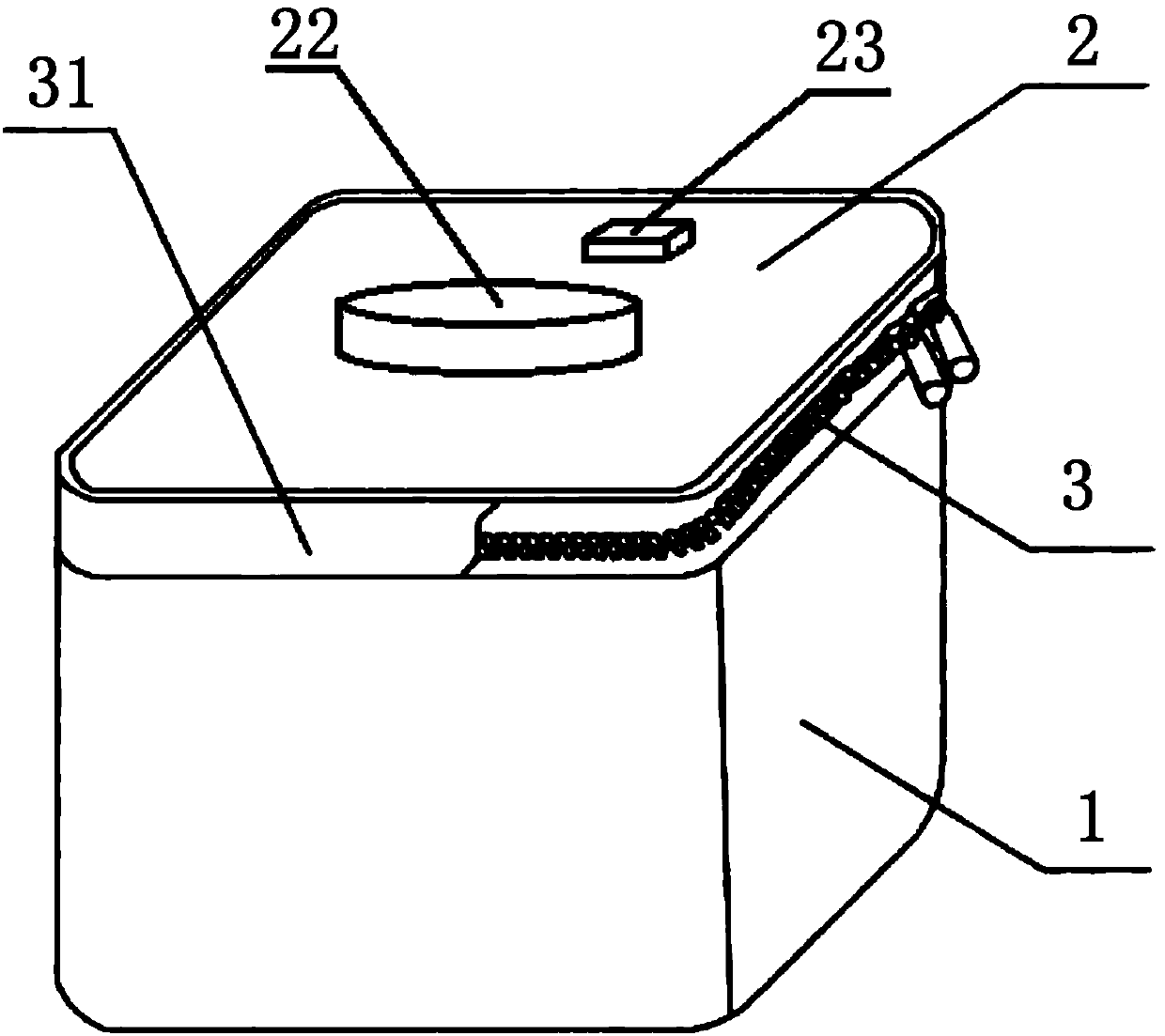 Portable refrigerated container