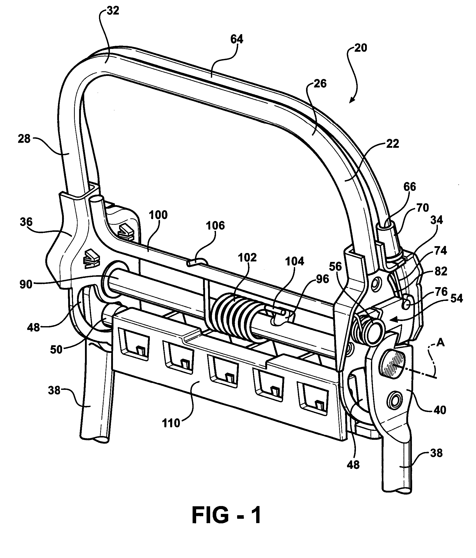 Foldable Headrest Assembly