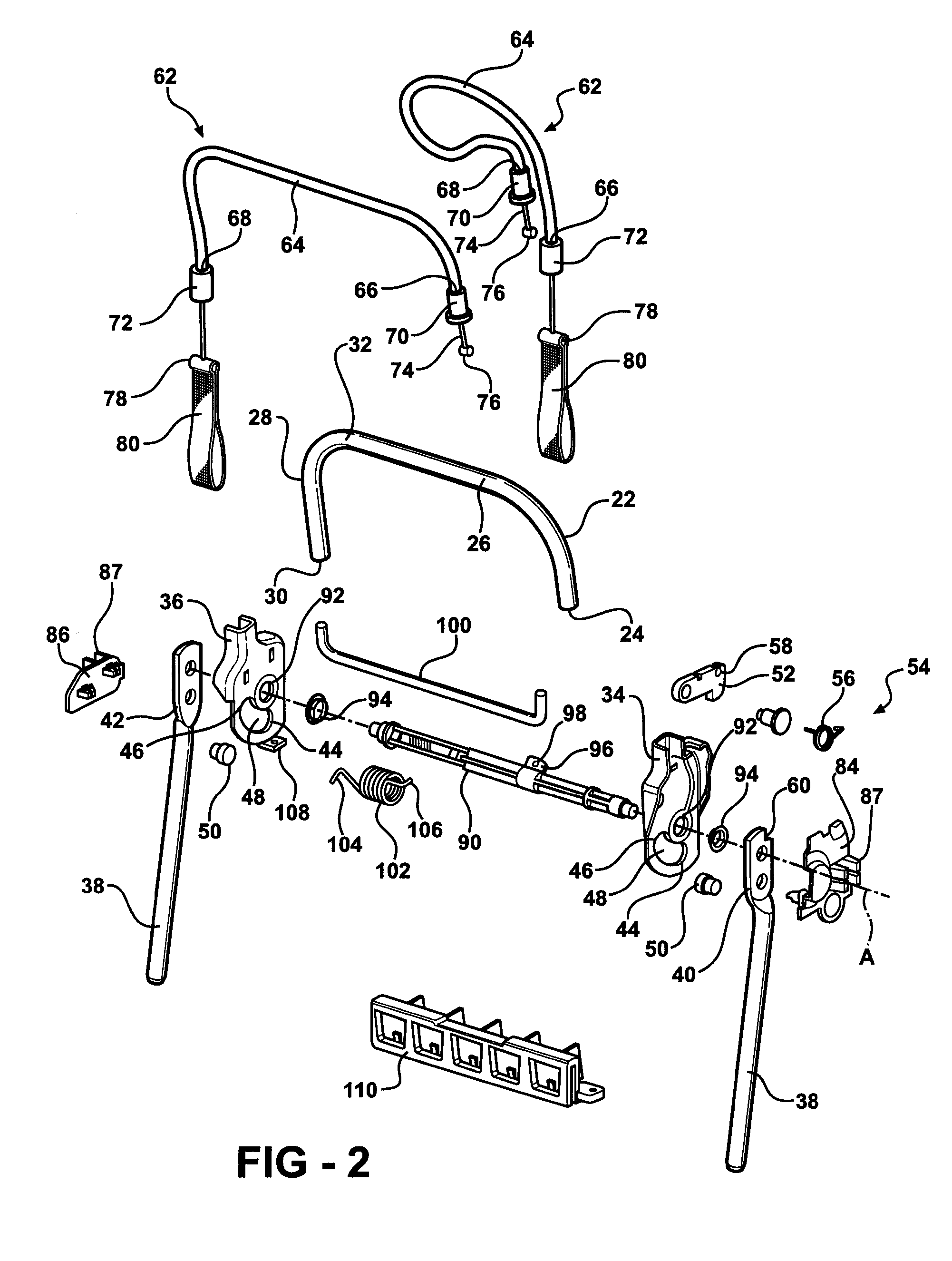 Foldable Headrest Assembly