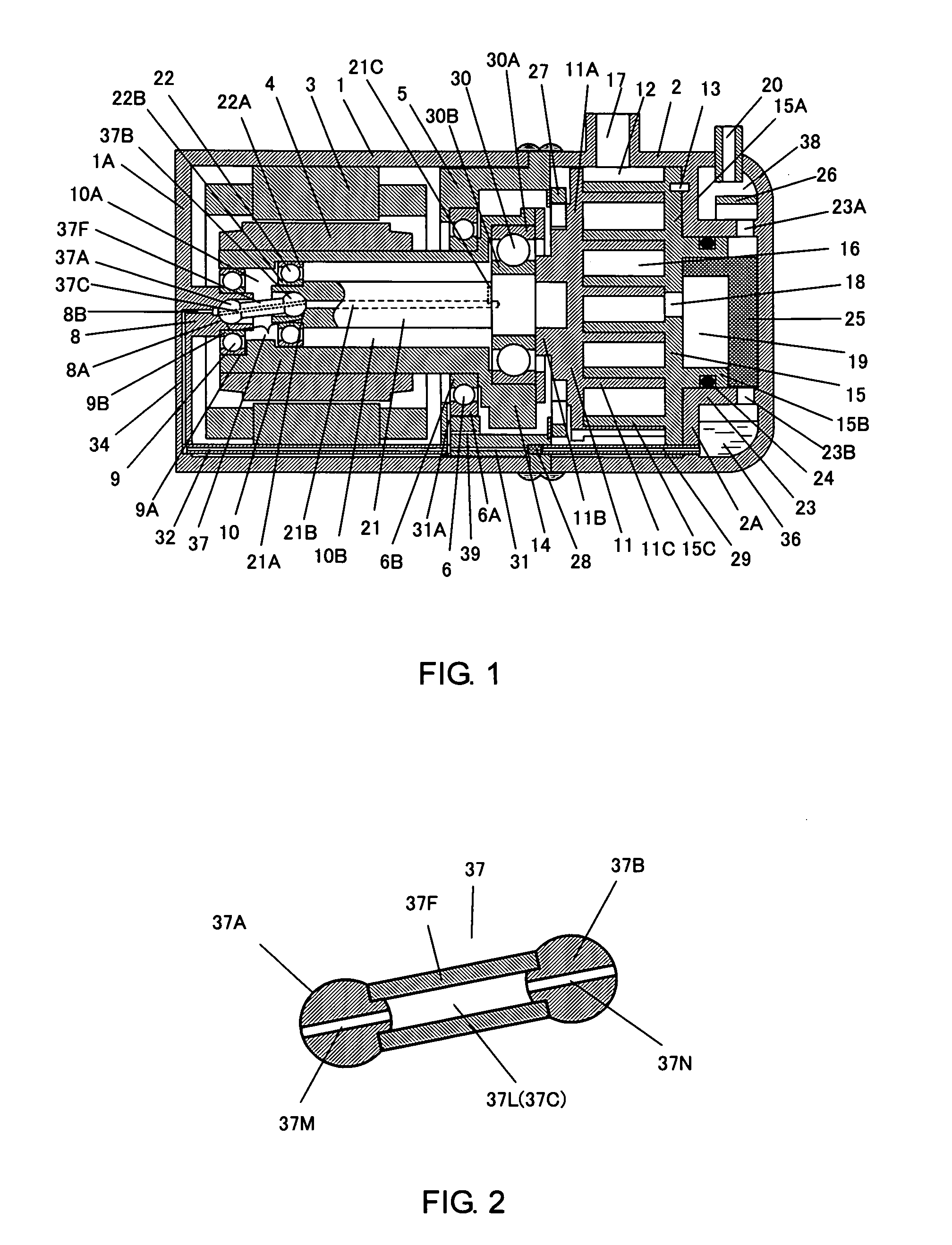 Scroll fluid machine