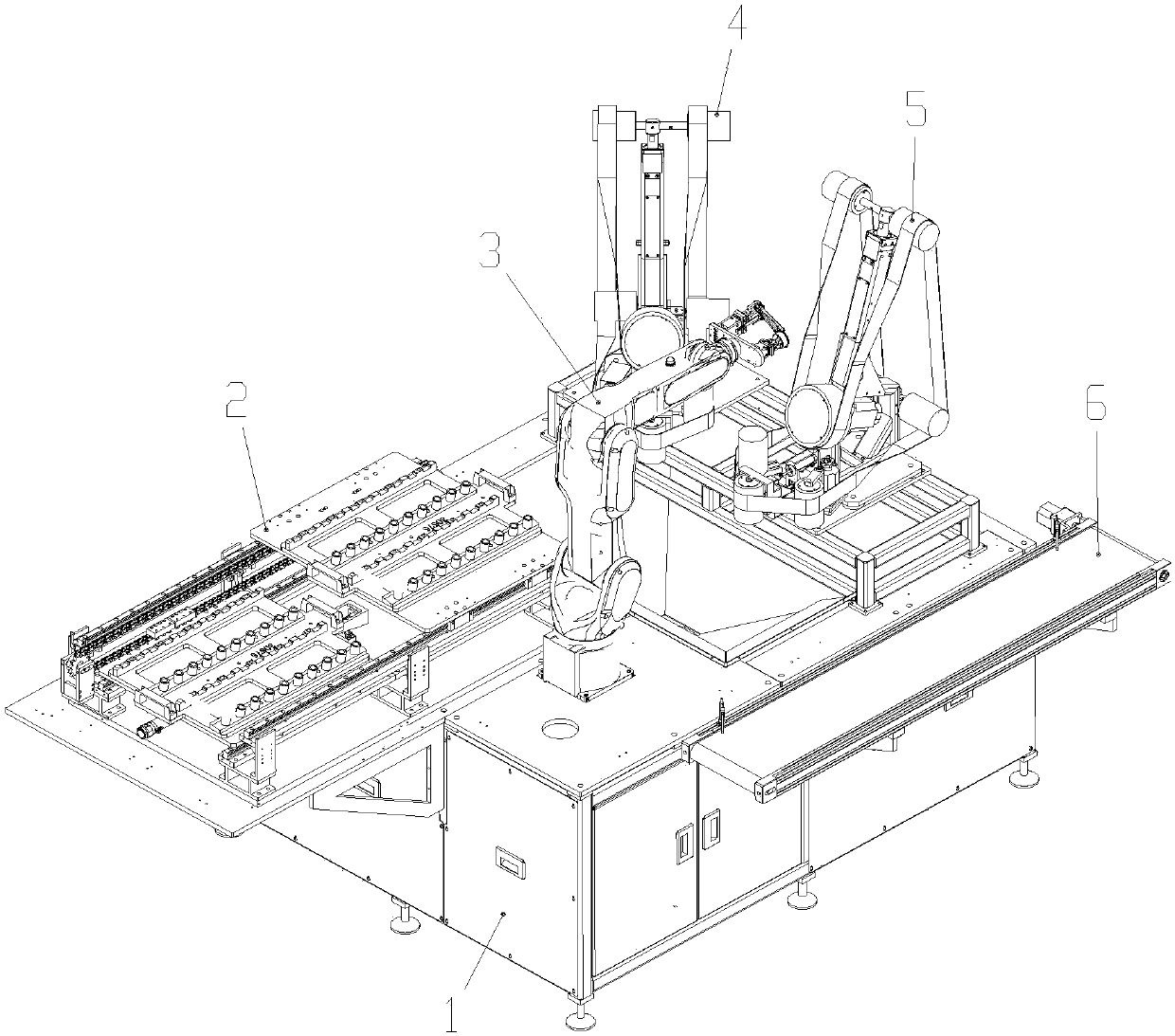 Robot grinding and polishing system for medical artificial limbs