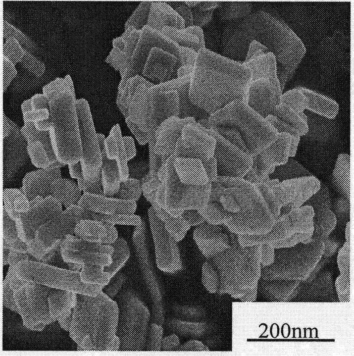 Normal-temperature preparation method of {001} surface anatase TiO2 monocrystals