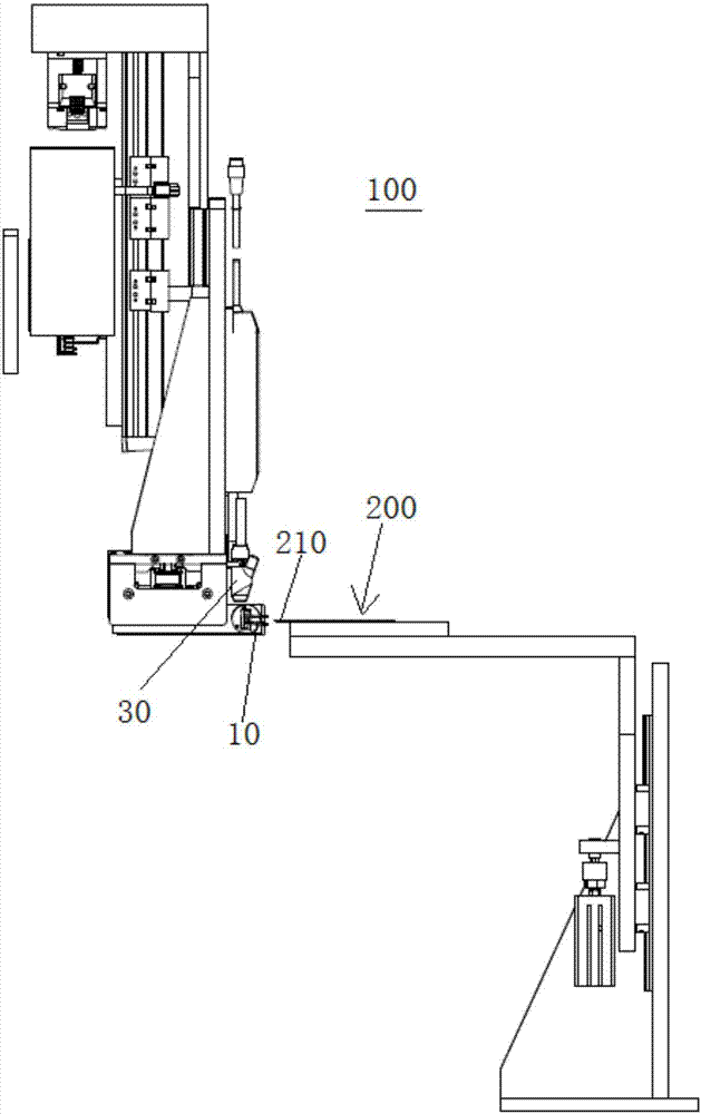 Film tearing device