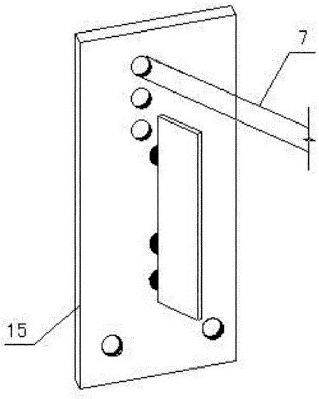 Automatic lifting device for wind speed monitor for wind tunnel