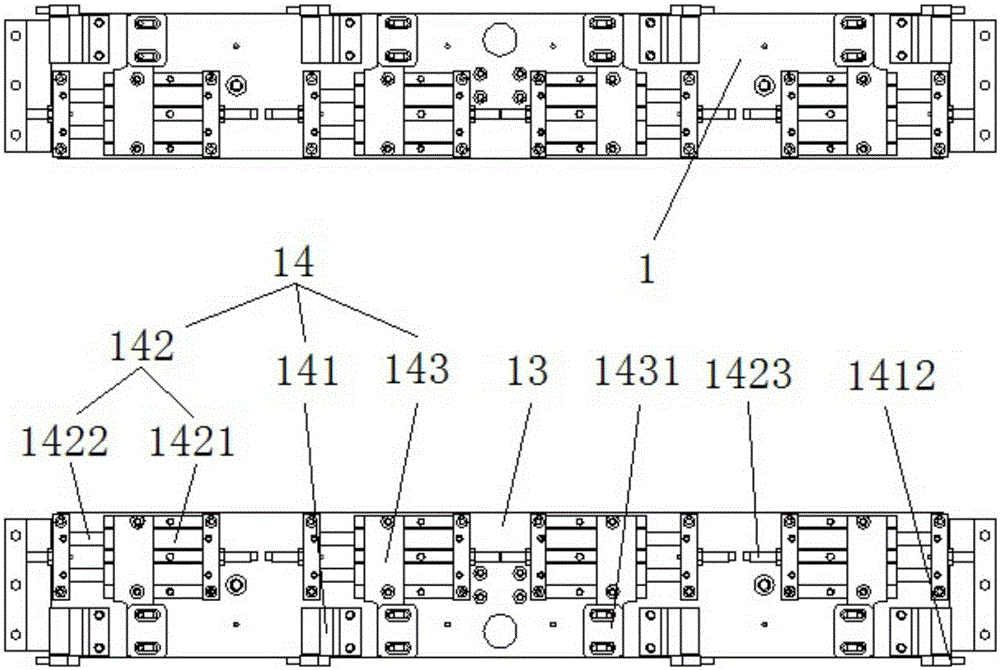 Frame turnover device for frame packing machine