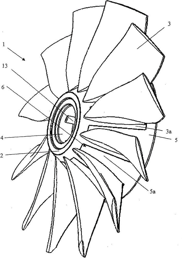 Propellers for pulsed airflow generators especially for portable hair dryers