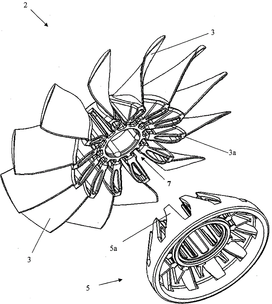 Propellers for pulsed airflow generators especially for portable hair dryers