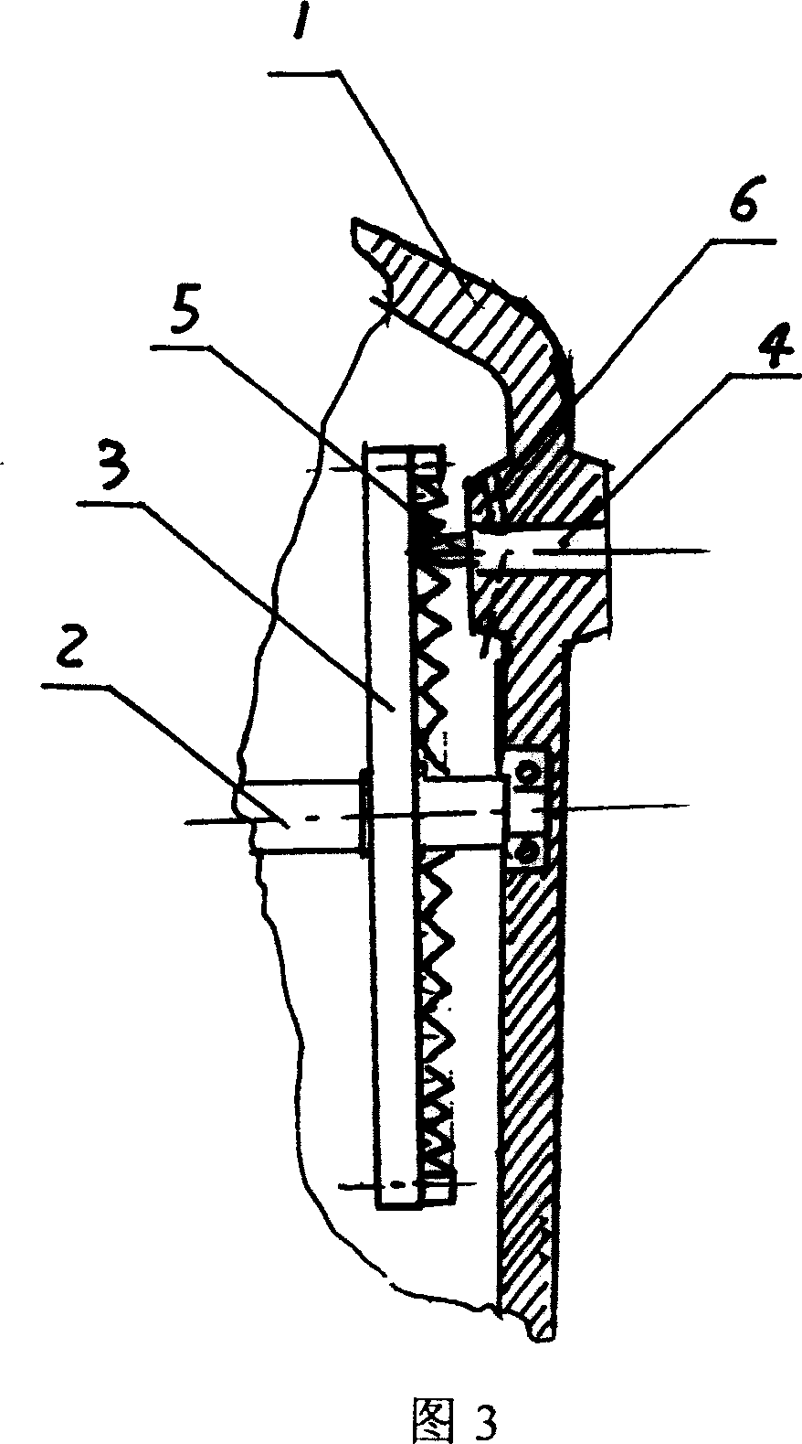 Fixing lock for gear-box of motorcycle