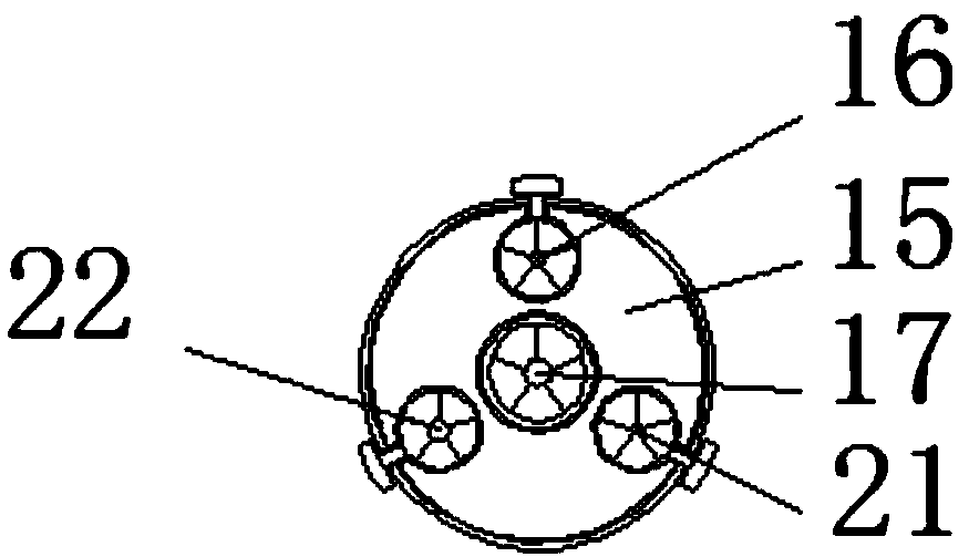 Overhauling device for mobile phone mainboard