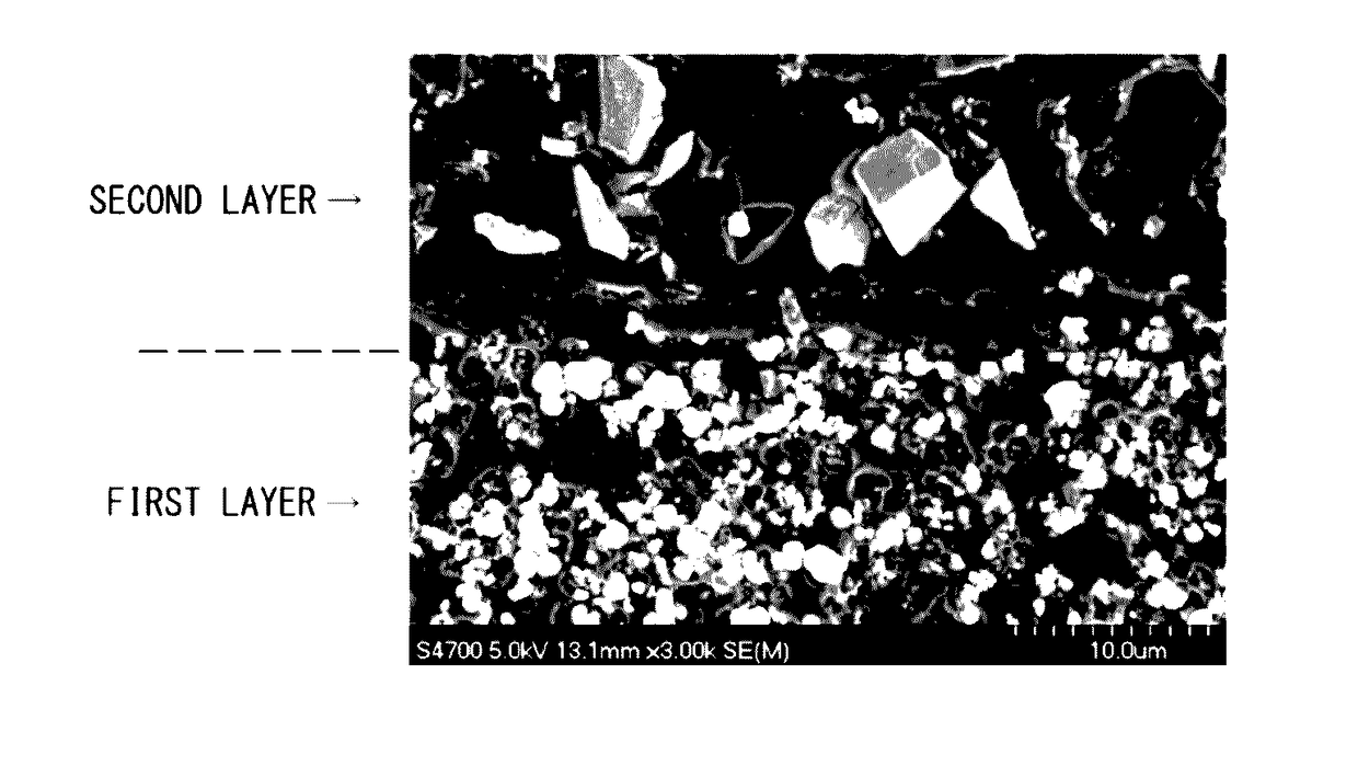 Carbon-based acoustic matching layer and method for producing same