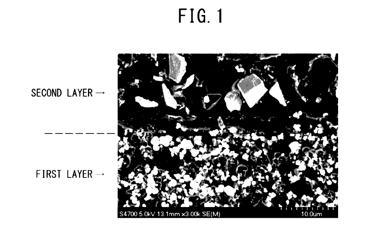 Carbon-based acoustic matching layer and method for producing same