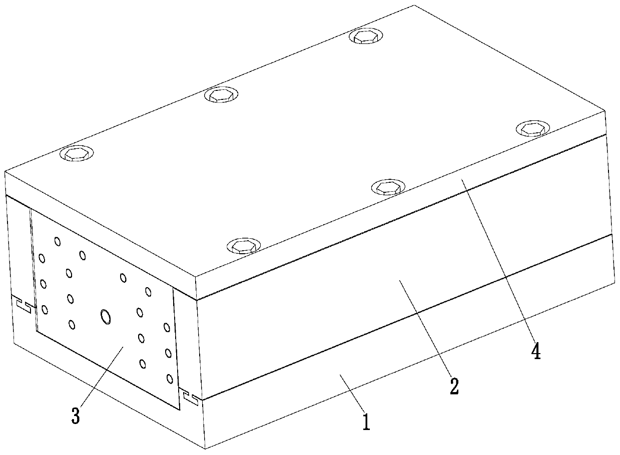 Prestress sheet assembling type prefabricated composite floor slab