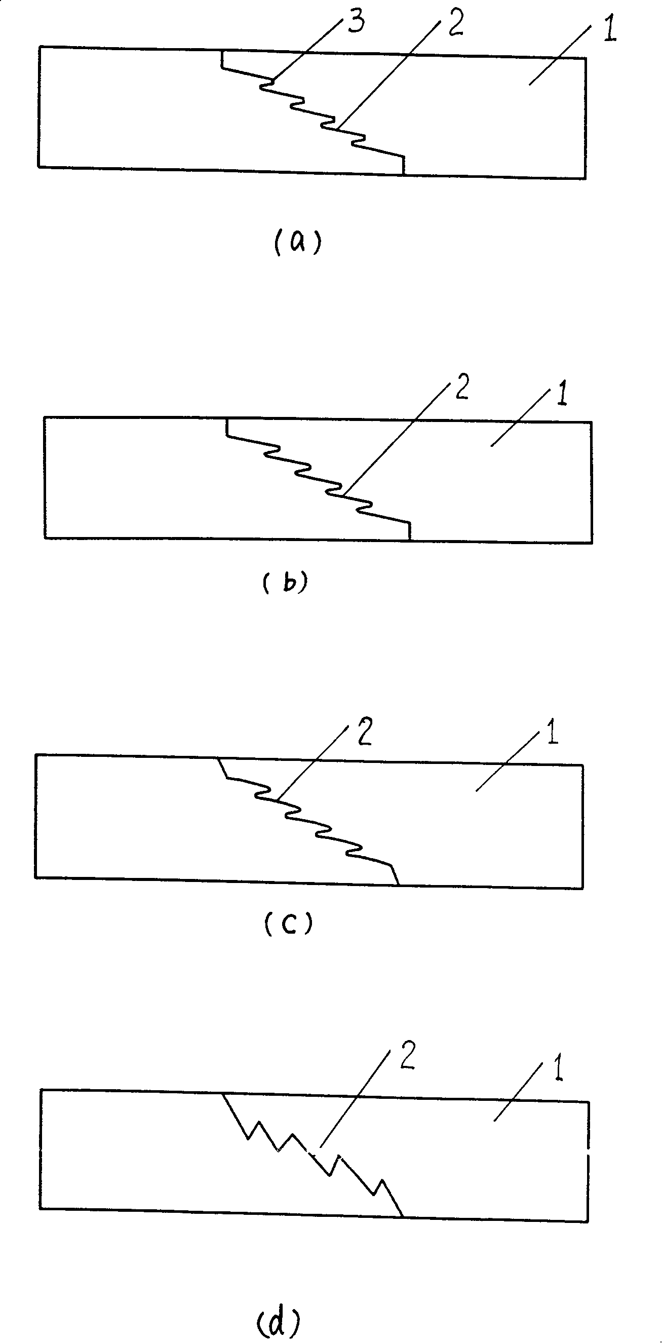 Finger joint laminated wood