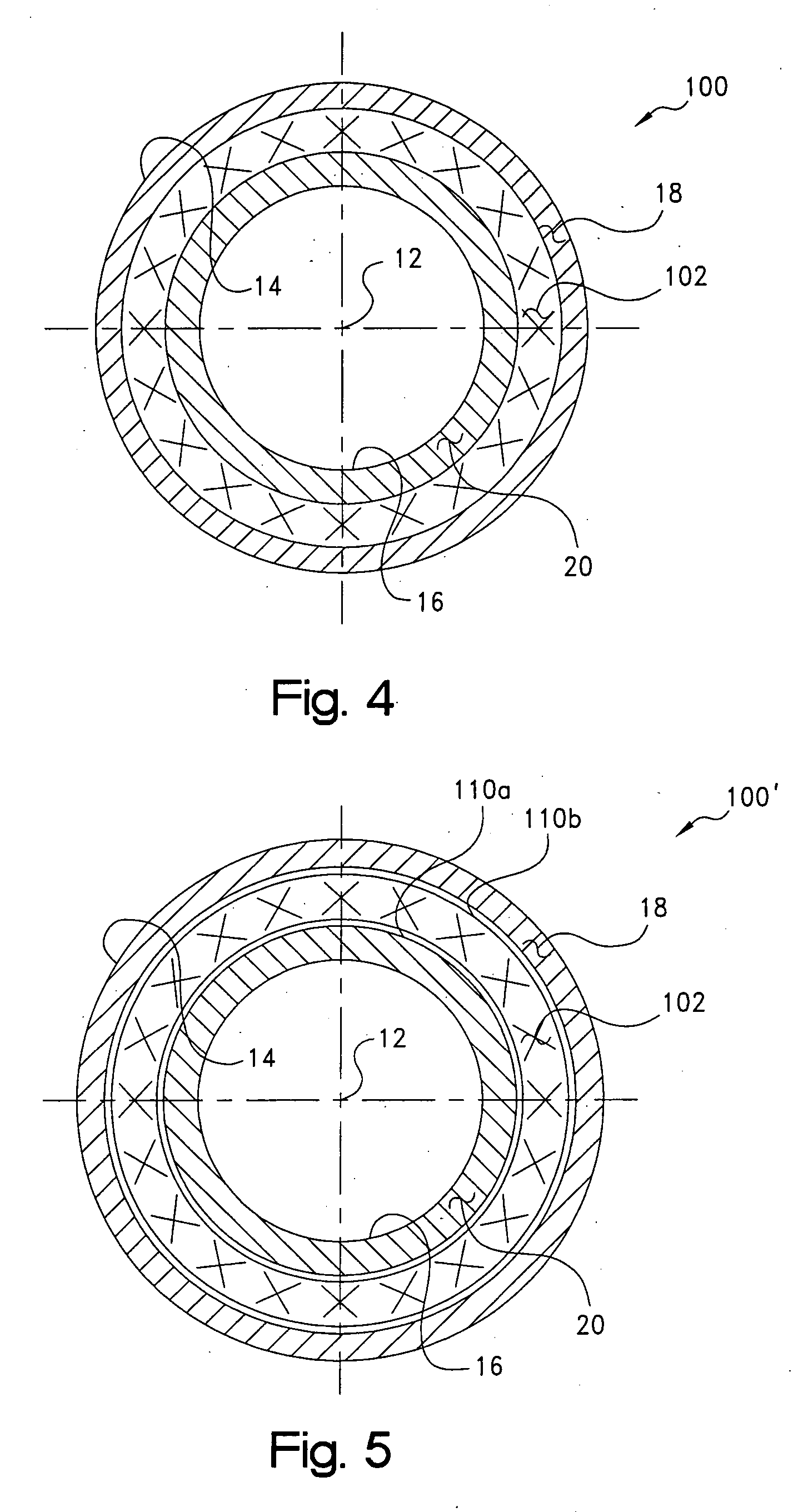 Tubular polymeric composites for tubing and hose constructions