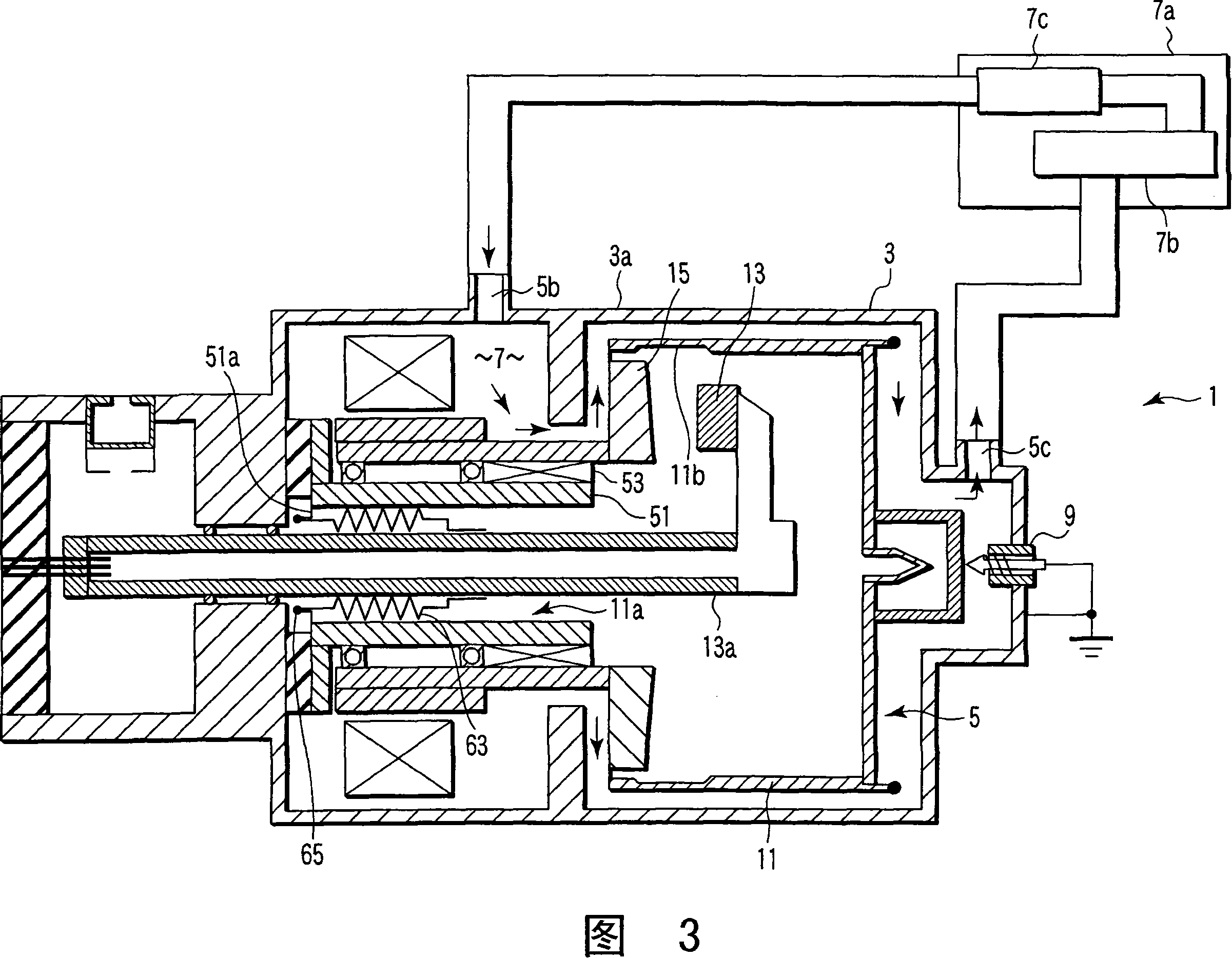 Rotating anode x-ray tube assembly