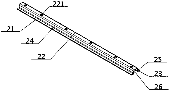 Semi-trailer tractor working platform device