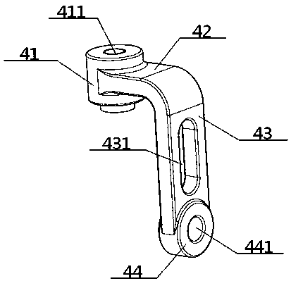 Semi-trailer tractor working platform device