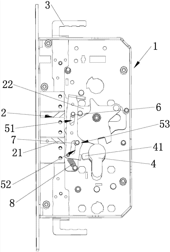 Lock body with double-quick function