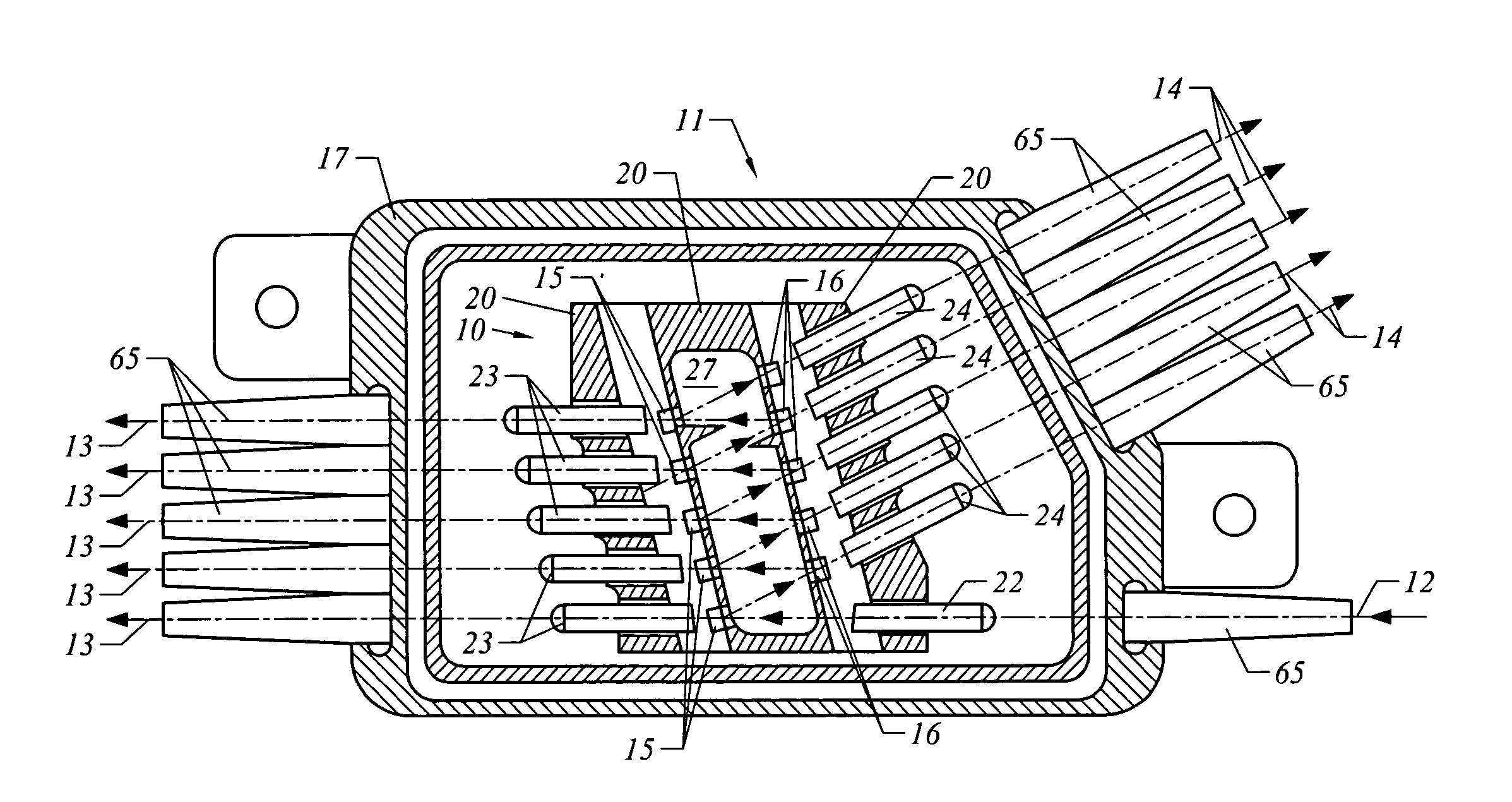 Miniature WDM add/drop multiplexer and method of manufacture thereof