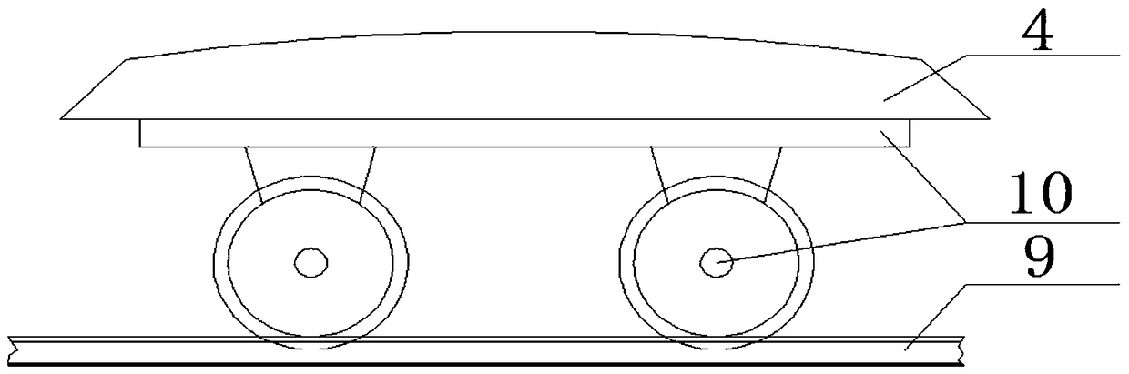 An overflow ball mill with wedge-shaped liner plate structure and its liner plate installation method