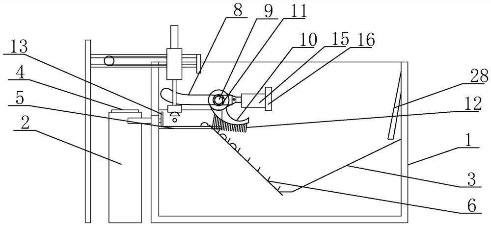 Automatic feeding equipment for LED bulb shells