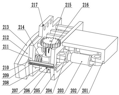 Vertical tire pressure detection device