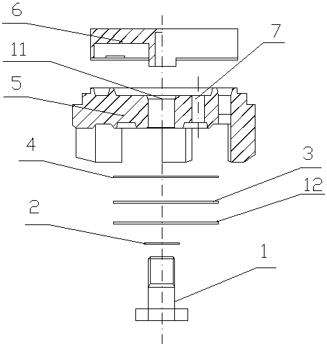 Compression valve assembly with integrated compensation valve limiter