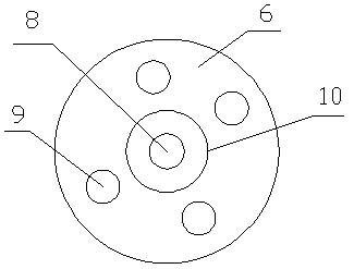 Compression valve assembly with integrated compensation valve limiter