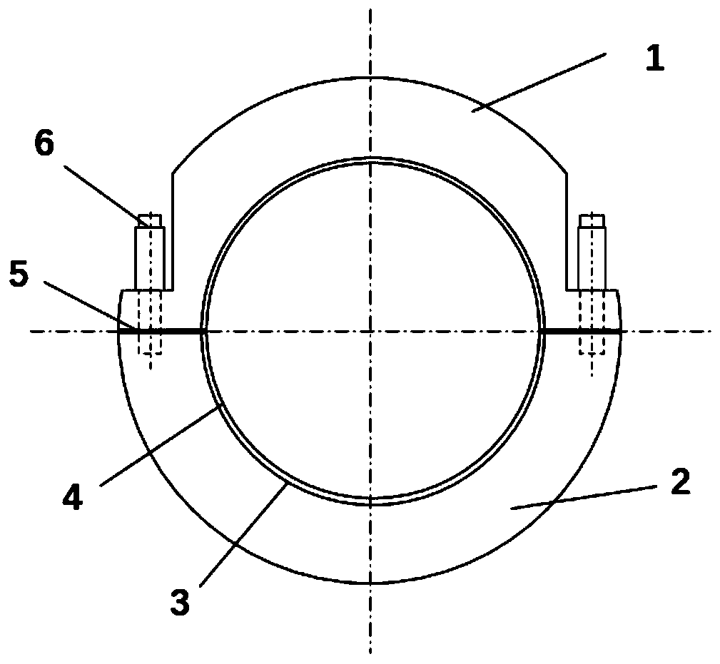 Method and equipment for manufacturing Babbitt alloy bearing bush