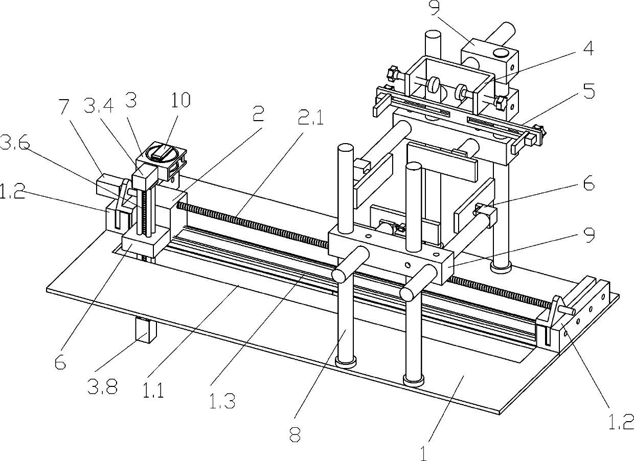 Universal visual inspection image automatic acquisition device and acquisition method