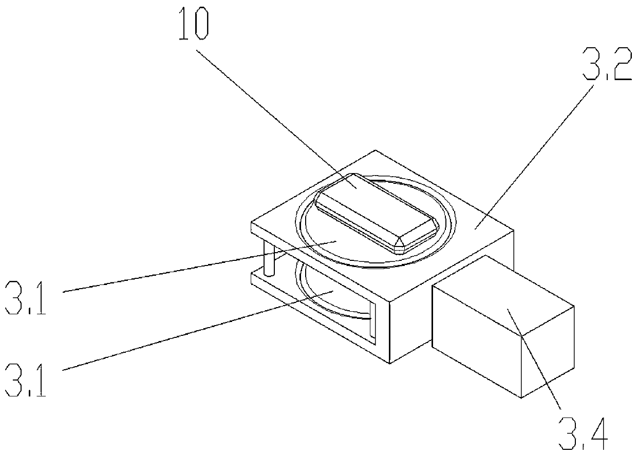 Universal visual inspection image automatic acquisition device and acquisition method