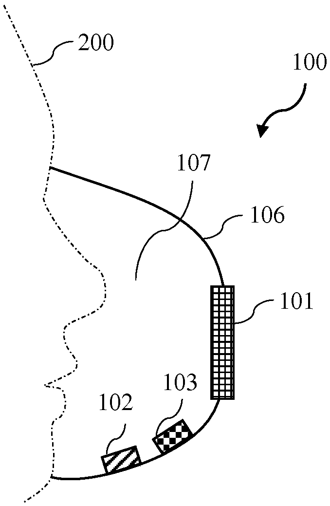 Breathing mask with increased user comfort