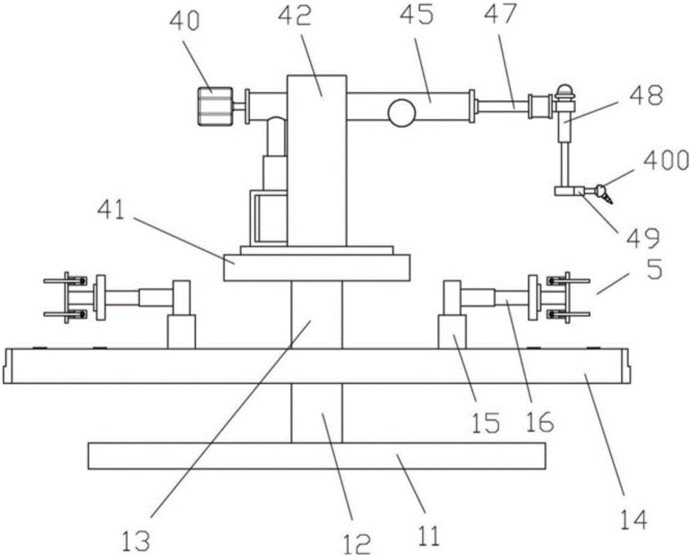 Rotating dispenser system for ceramic substrates