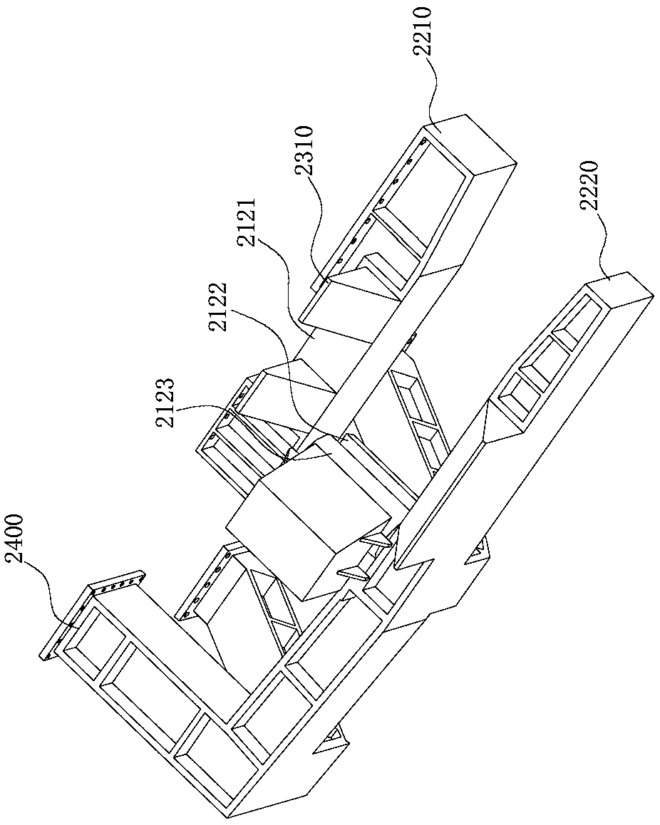 Guide device for pile driver