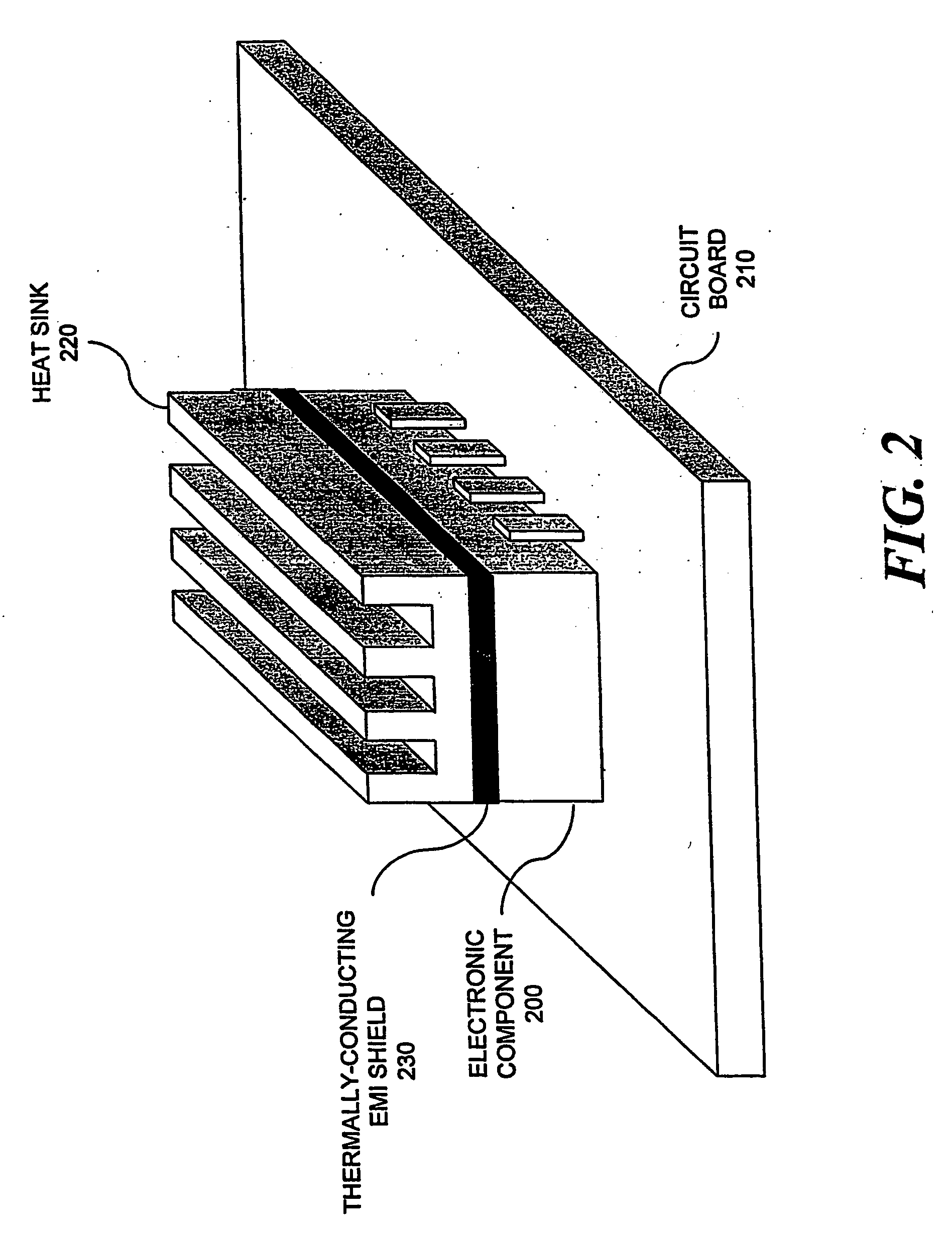 Thermally conductive emi shield