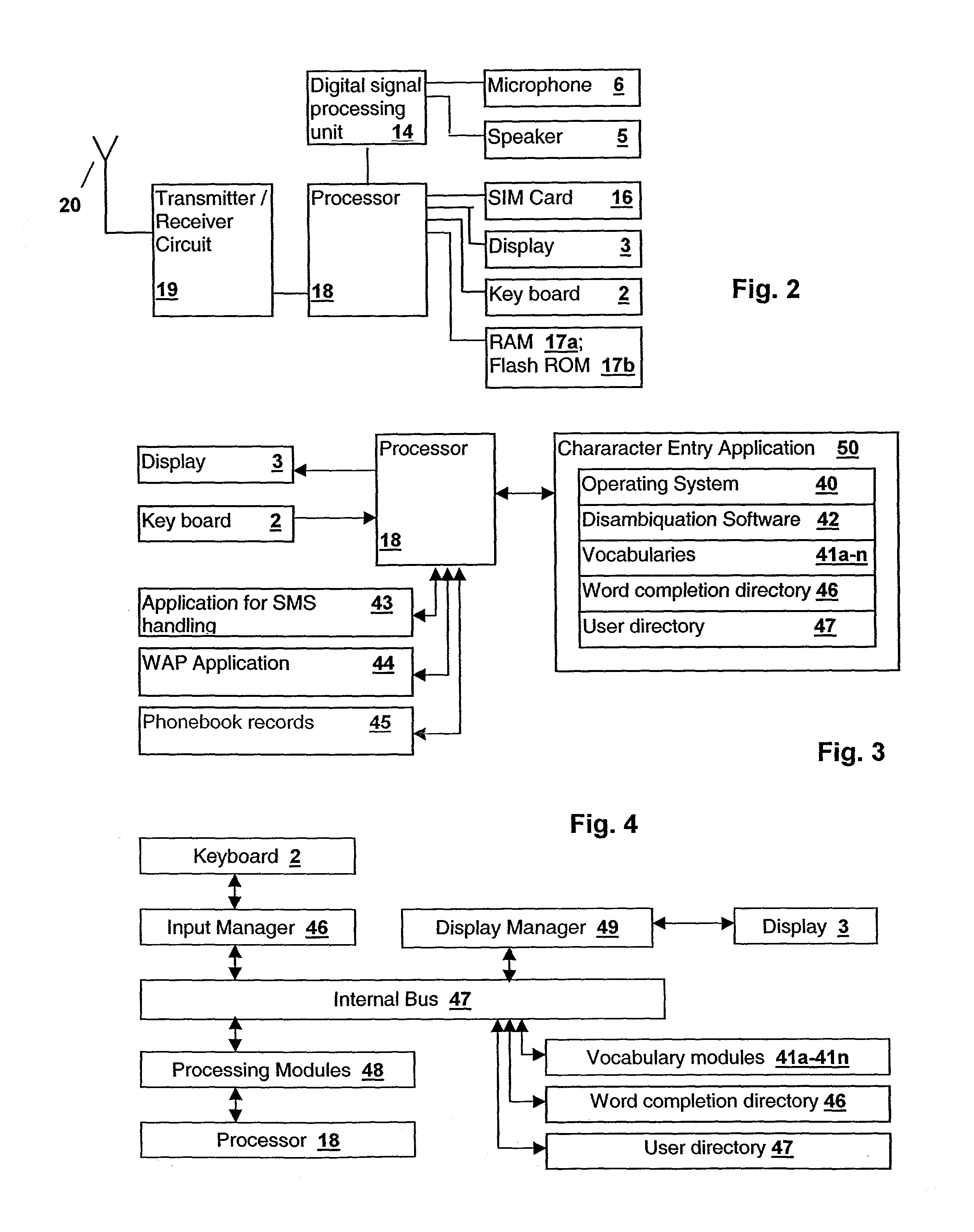 Communication terminal having a text editor application with a word completion feature