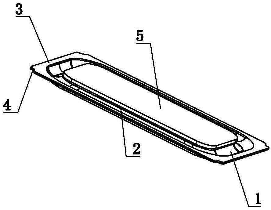 Vibrating film and vibrating film assembling process