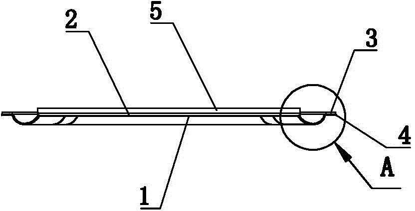 Vibrating film and vibrating film assembling process