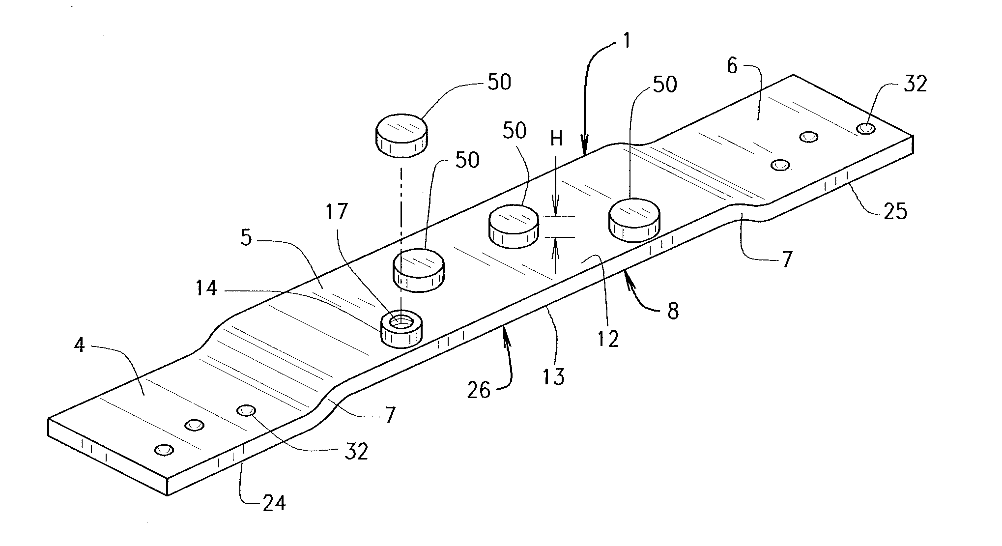 Hinge attachment and associated method of making and assembling a door and door frame