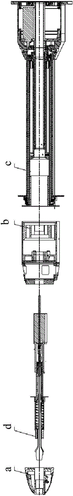 A real-time control system and method for high-orbit satellite cone-rod capture mechanism