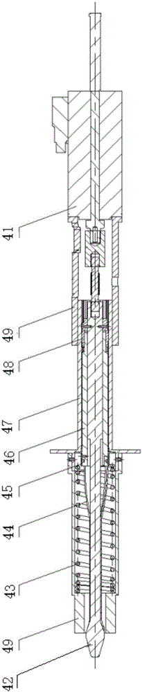 A real-time control system and method for high-orbit satellite cone-rod capture mechanism